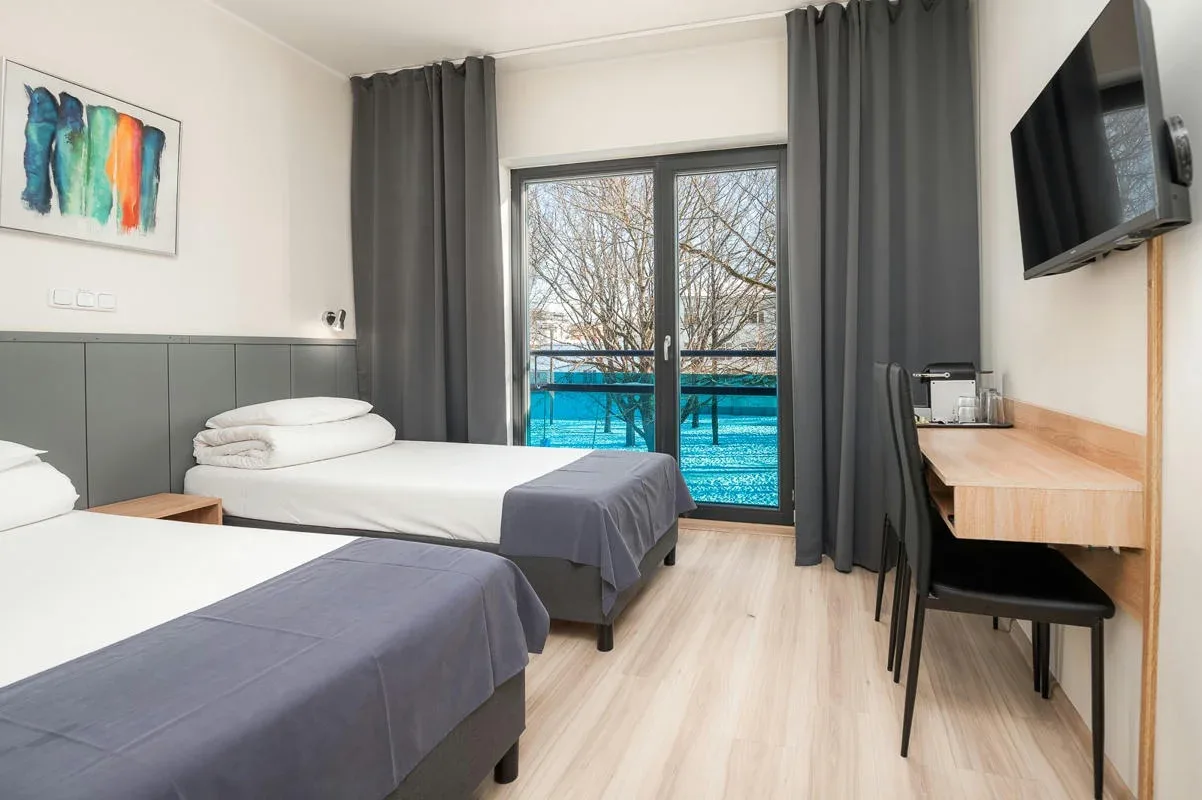 Habitación doble con dos camas separadas