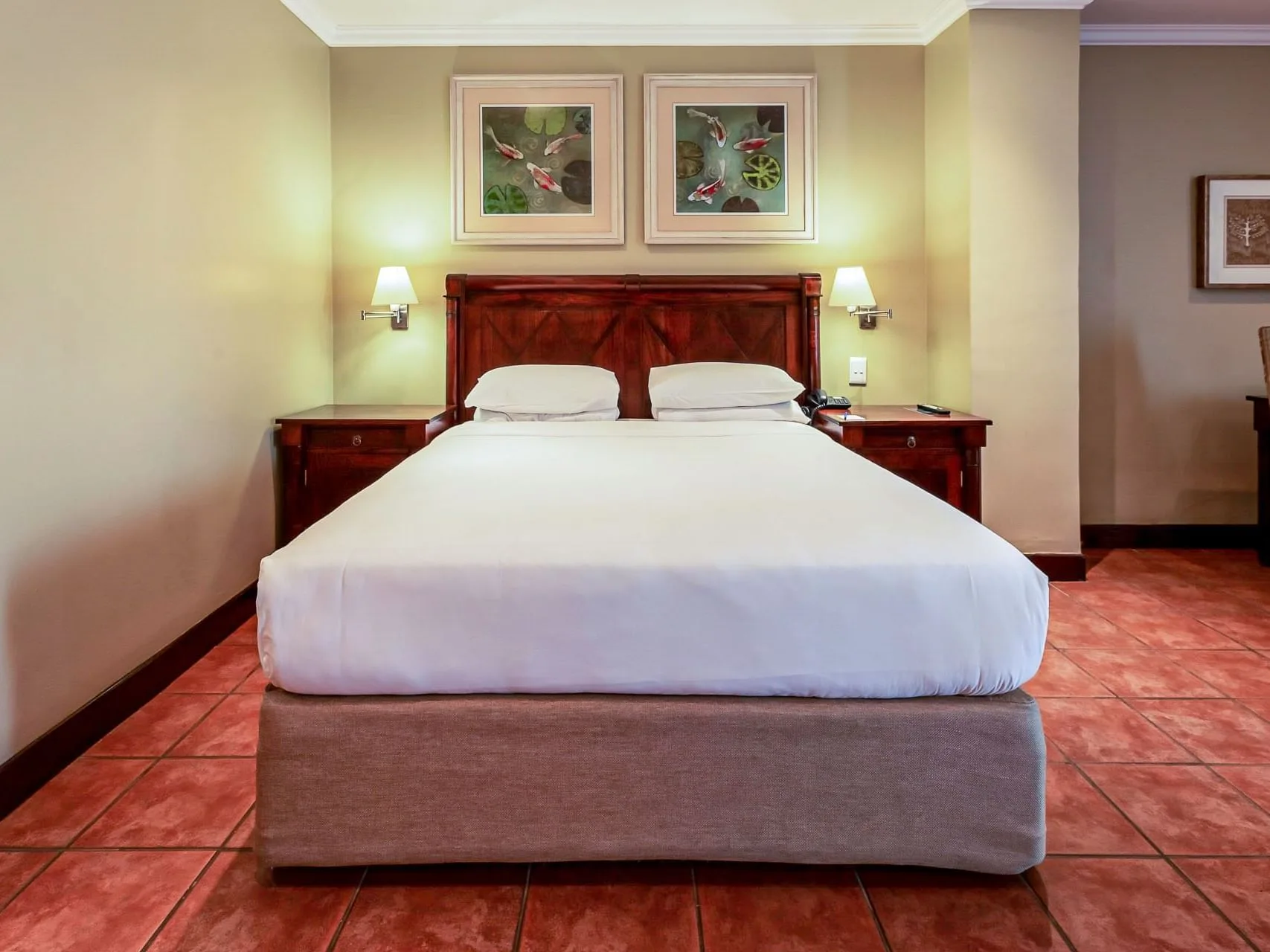 Distribución del dormitorio en Flamingo Executive