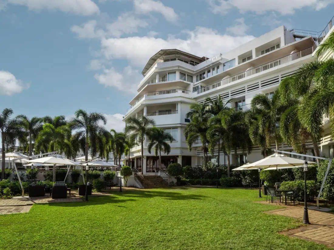 Jardín del hotel