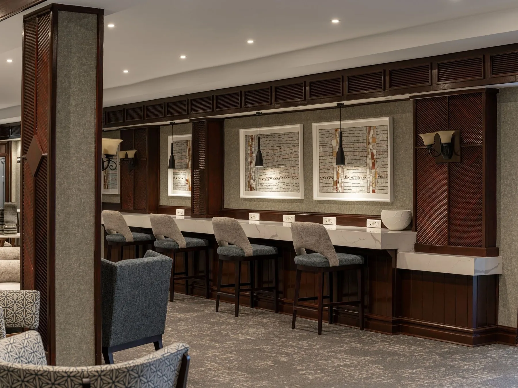 Interior del hotel
