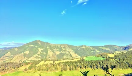 Nono landscape at sunrise