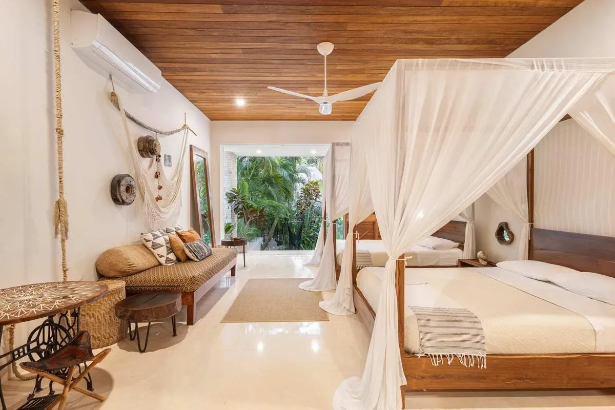Nature-Inspired Villa by the Caribbean in Tulum