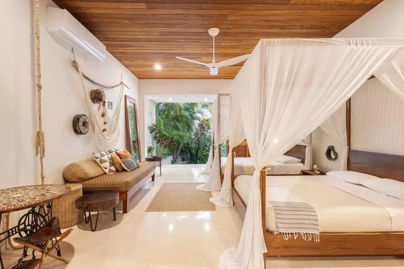 Nature-Inspired Villa by the Caribbean in Tulum