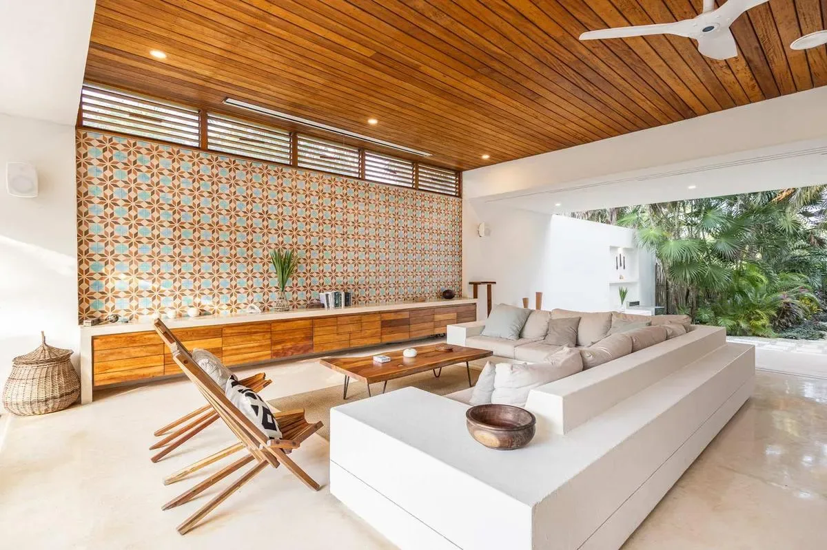 Nature-Inspired Villa by the Caribbean in Tulum