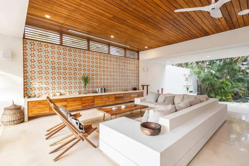 Nature-Inspired Villa by the Caribbean in Tulum