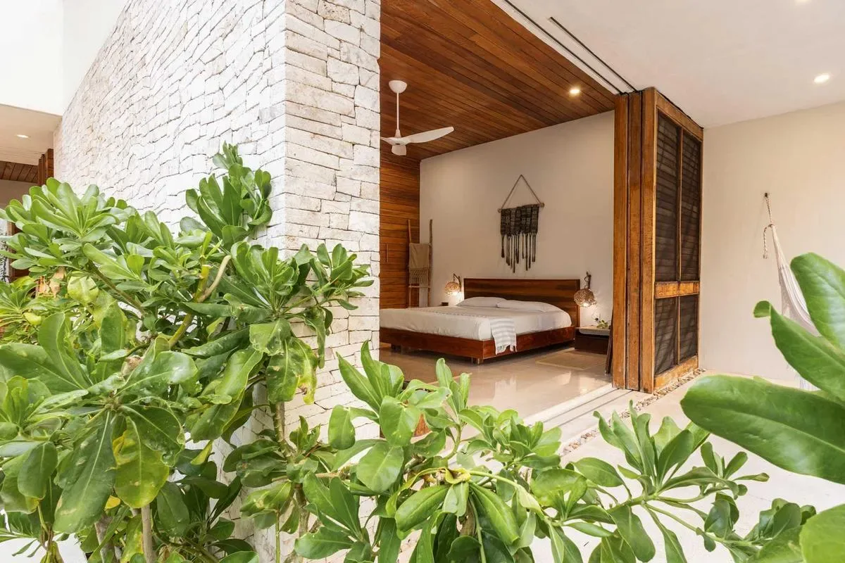Nature-Inspired Villa by the Caribbean in Tulum