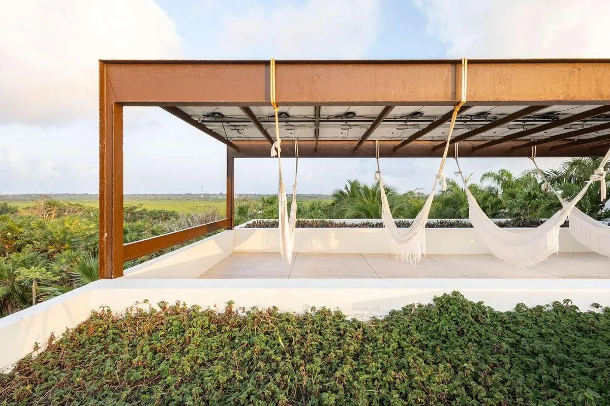 Nature-Inspired Villa by the Caribbean in Tulum