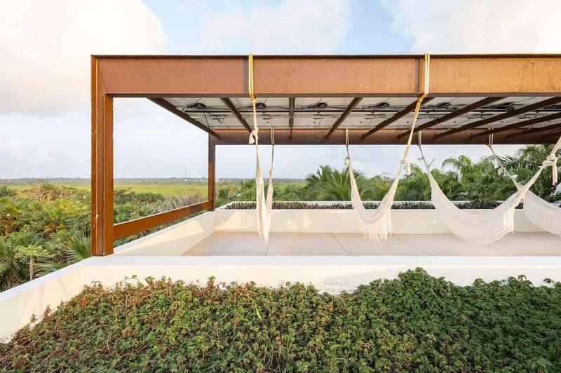 Nature-Inspired Villa by the Caribbean in Tulum