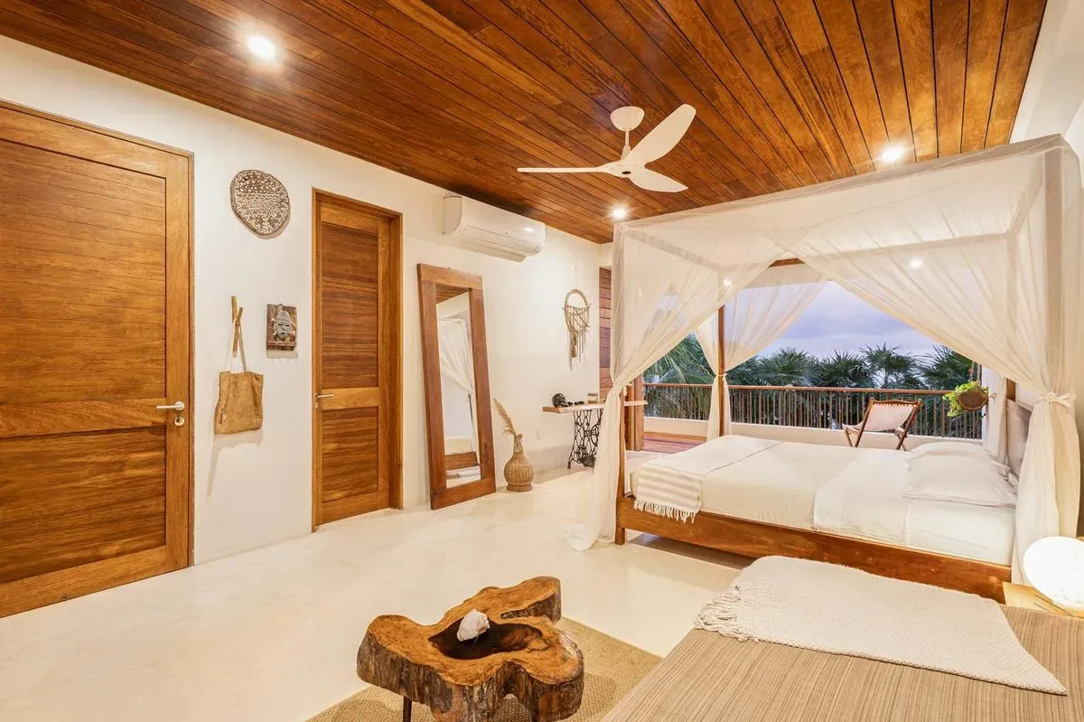 Nature-Inspired Villa by the Caribbean in Tulum