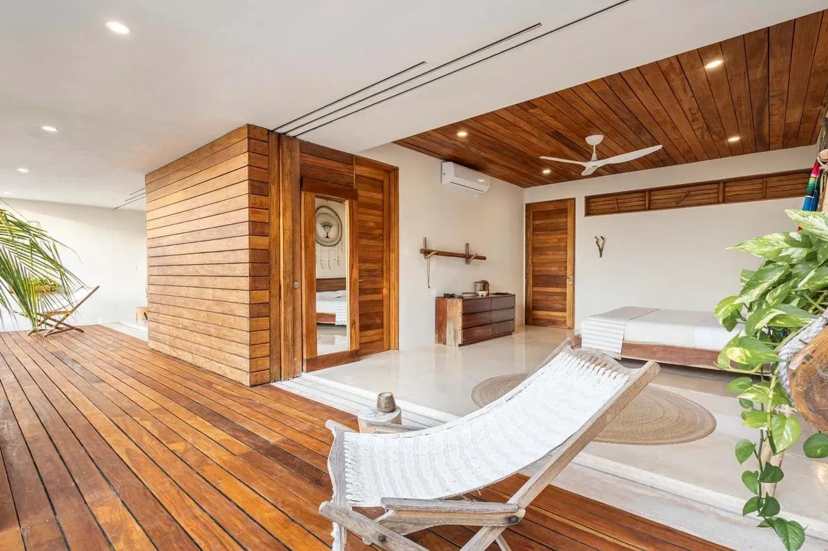 Nature-Inspired Villa by the Caribbean in Tulum