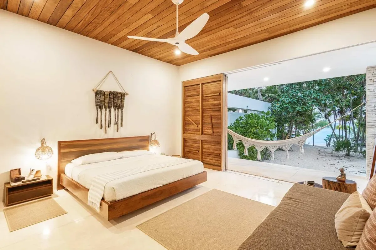 Nature-Inspired Villa by the Caribbean in Tulum
