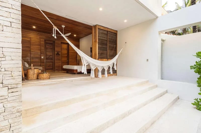 Nature-Inspired Villa by the Caribbean in Tulum