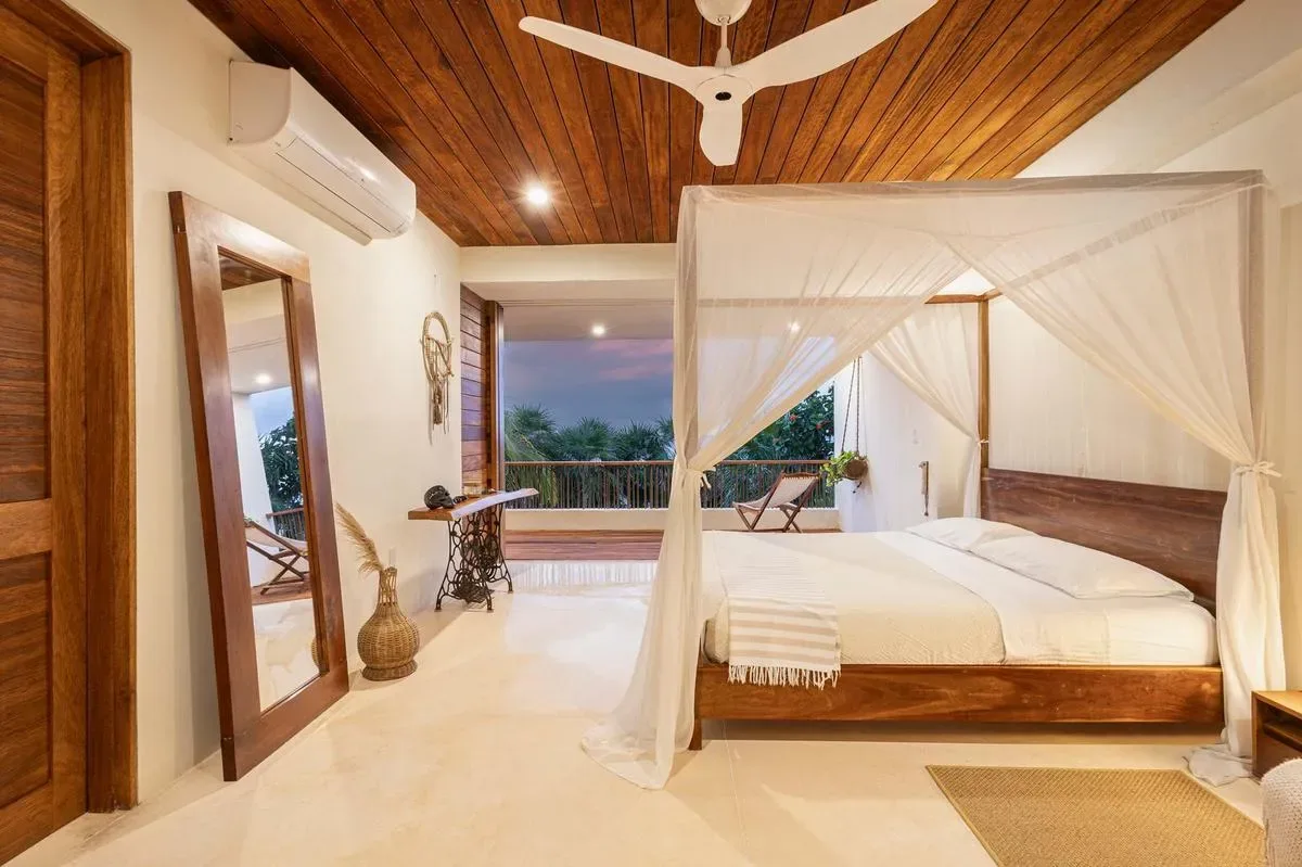 Nature-Inspired Villa by the Caribbean in Tulum
