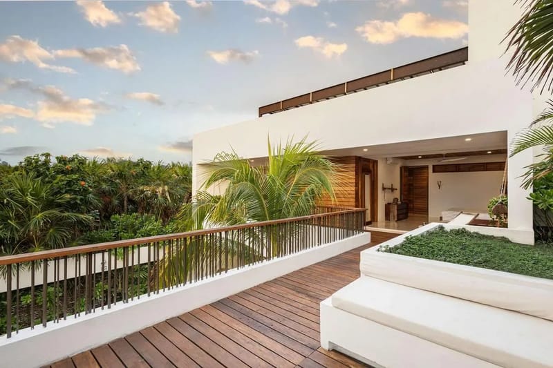 Nature-Inspired Villa by the Caribbean in Tulum