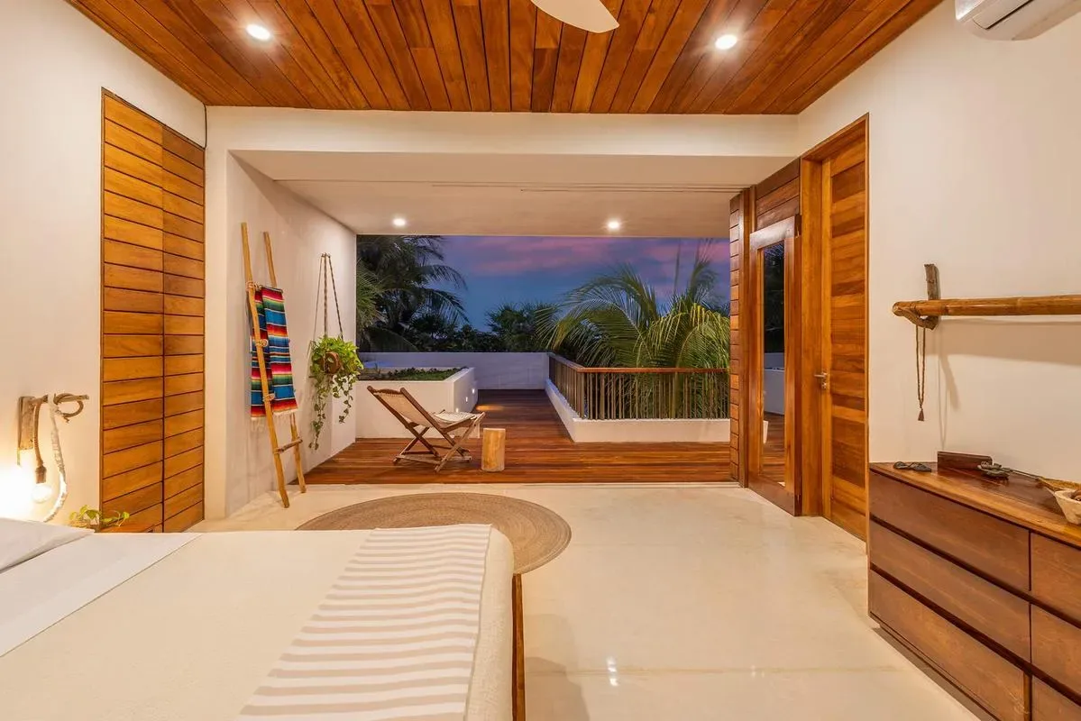 Nature-Inspired Villa by the Caribbean in Tulum