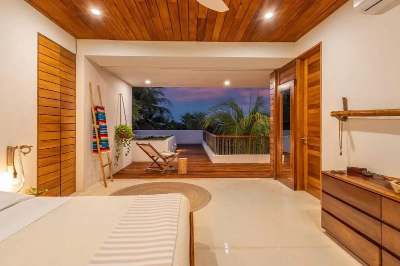 Nature-Inspired Villa by the Caribbean in Tulum