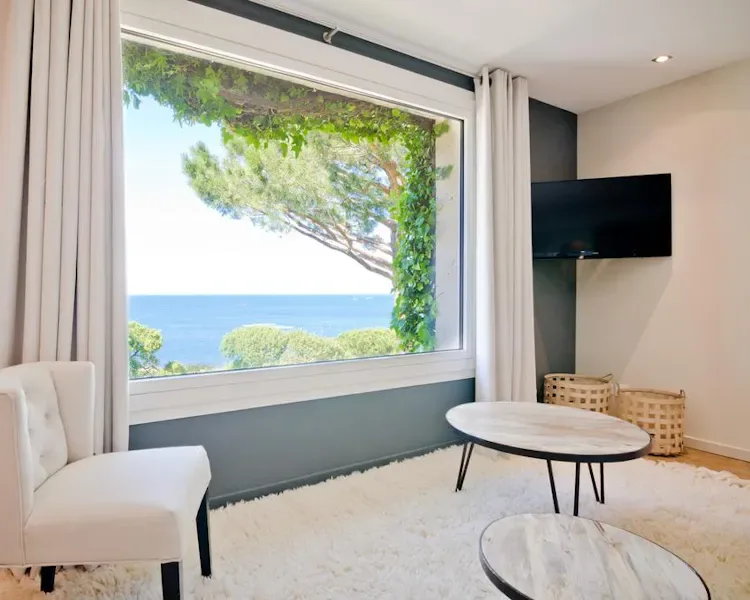 View from the sea-view suite