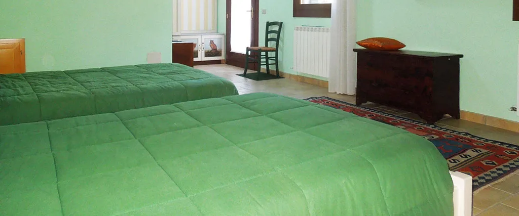 Interior de una habitación en Agriturismo La Presa