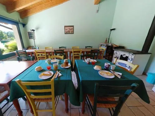 Zona de cocina en Agriturismo La Presa