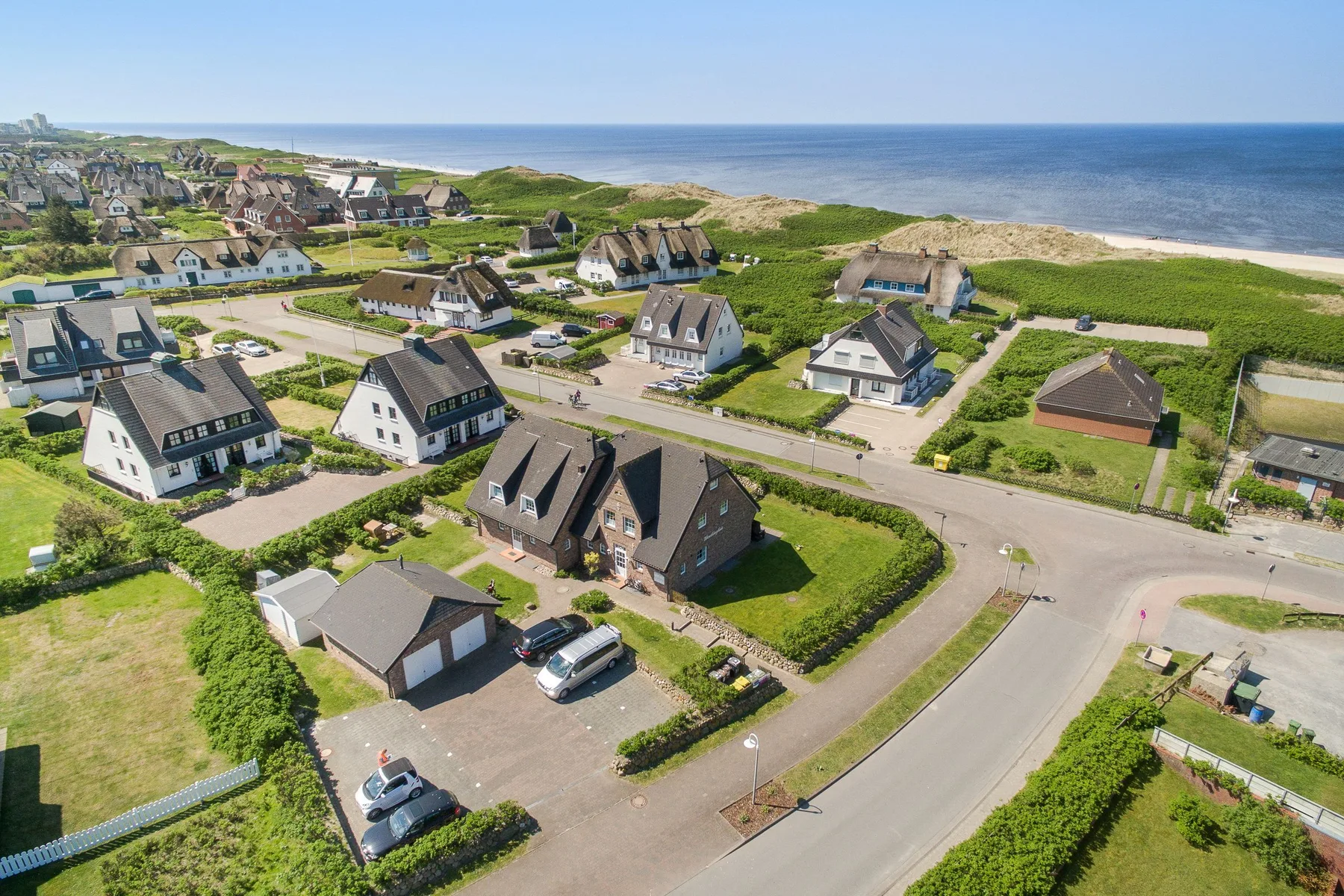 Unweit der Wenningstedter Promenade liegt das moderne Appartement im Wendinghüs