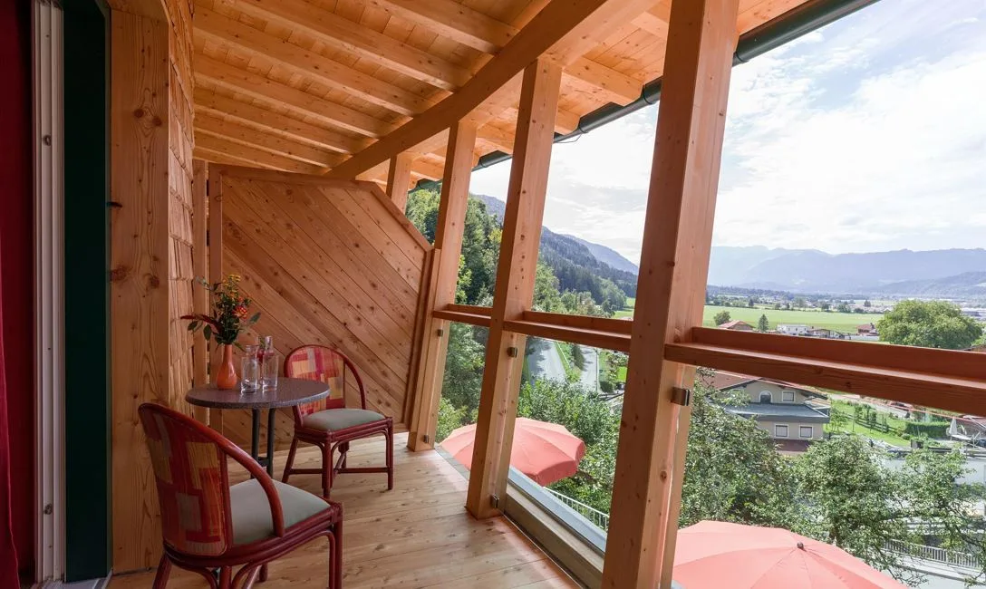 Balcony and view