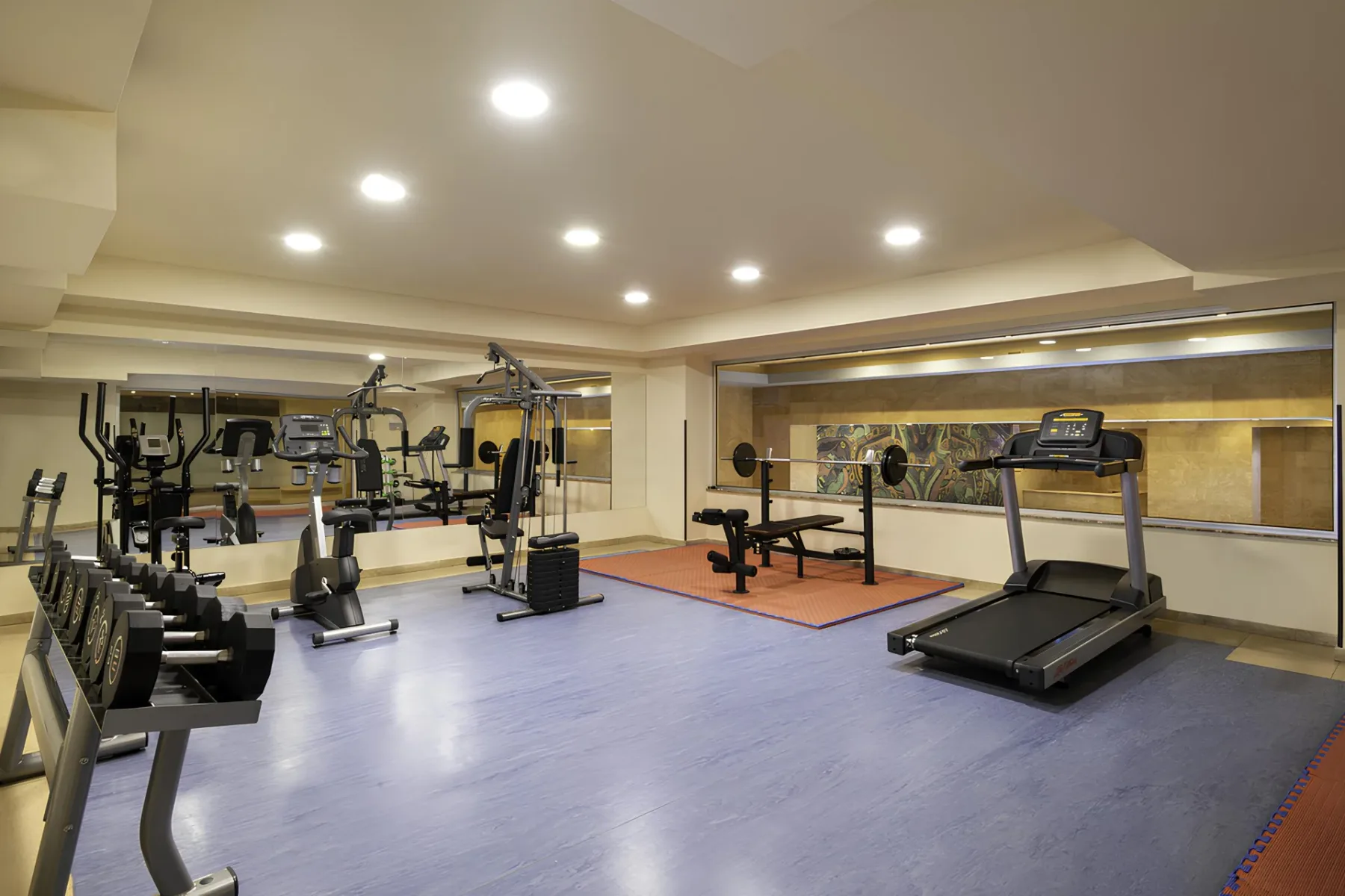 Hotel room interior