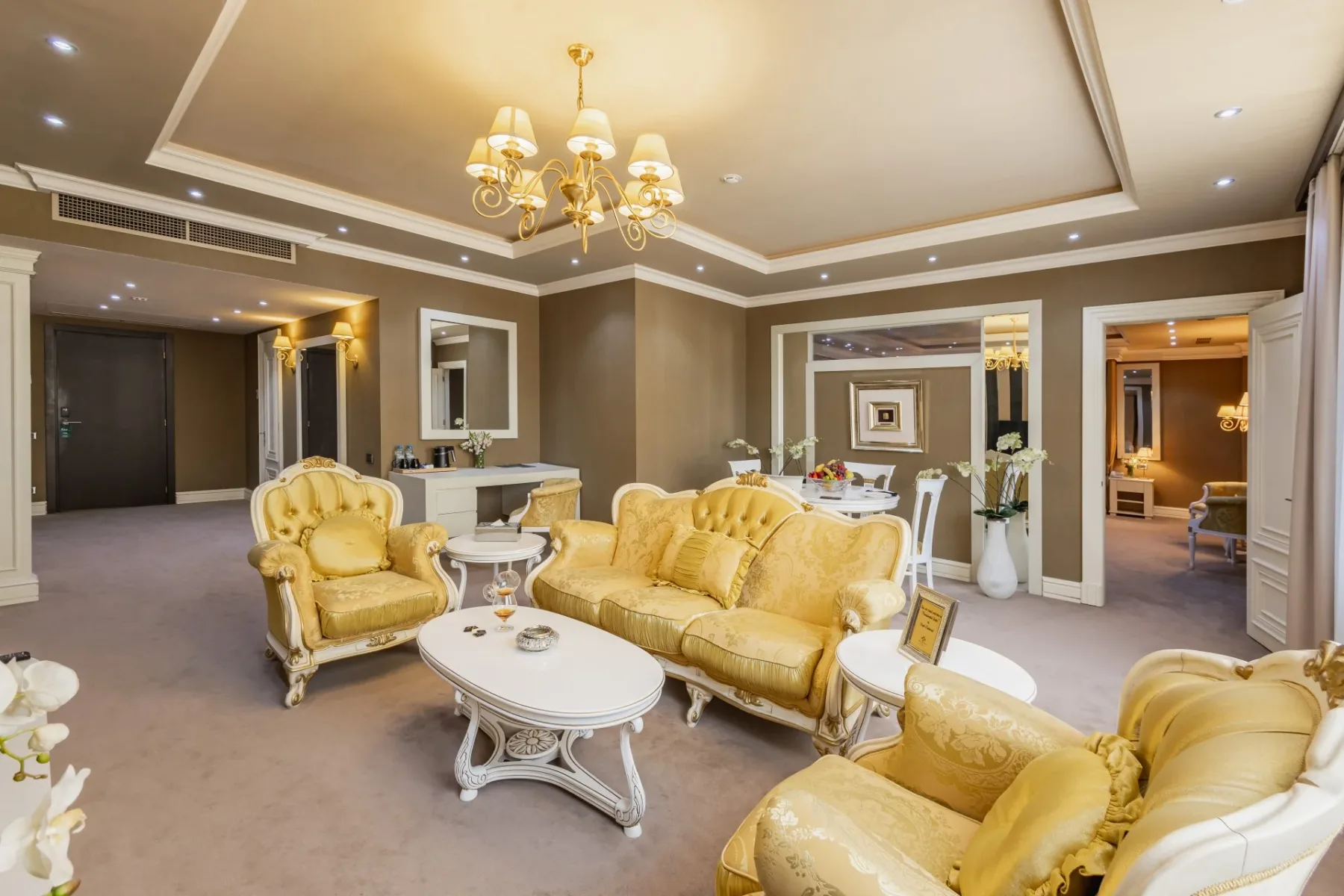 Hotel room interior