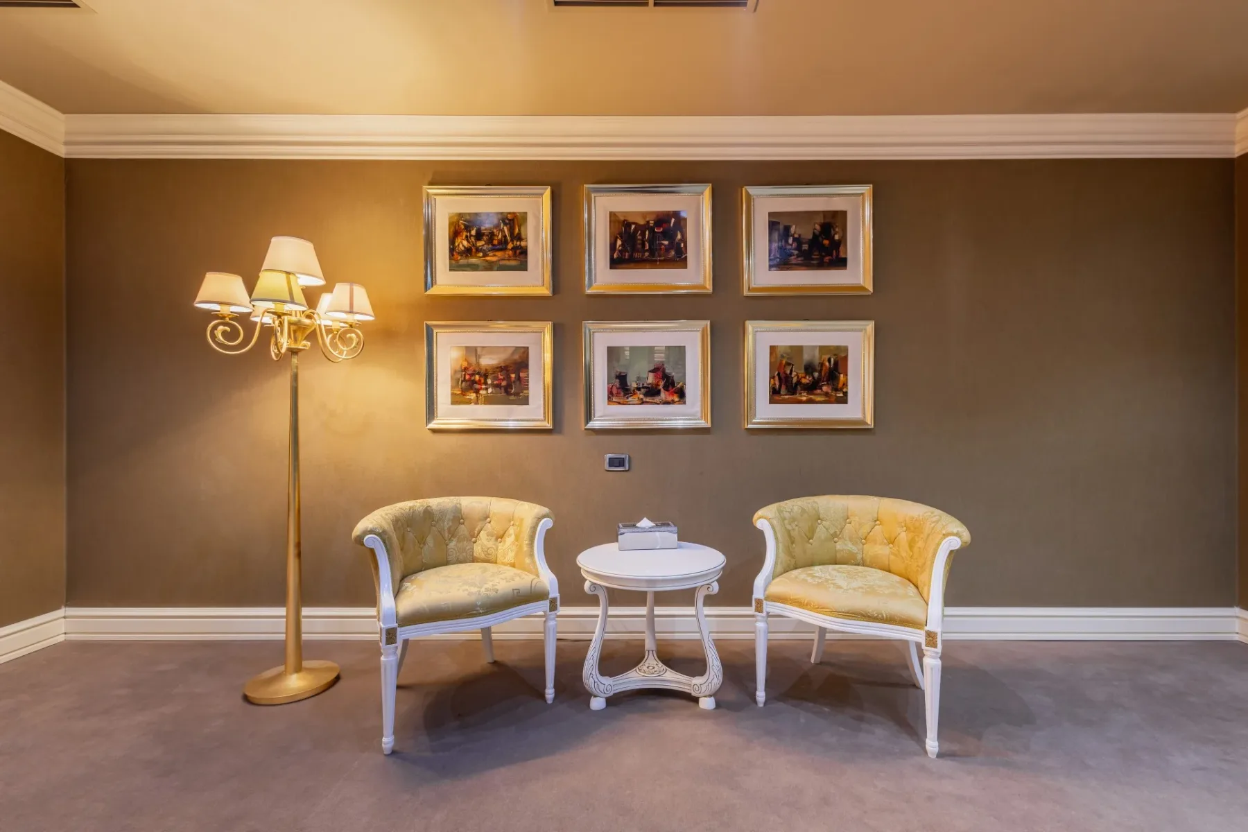 Hotel room interior