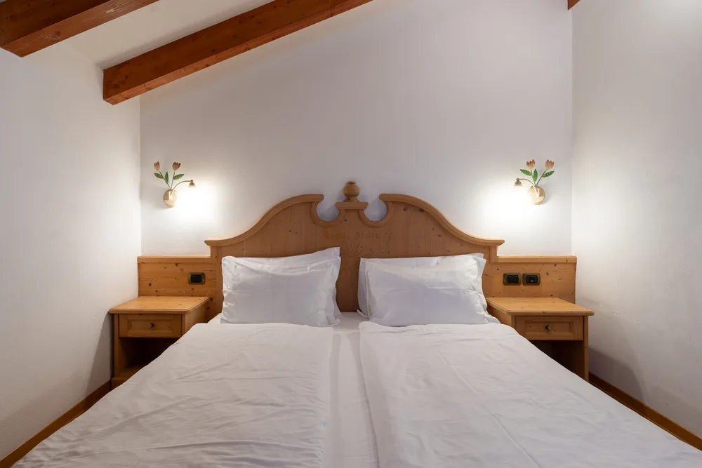 Habitación económica con cama doble.