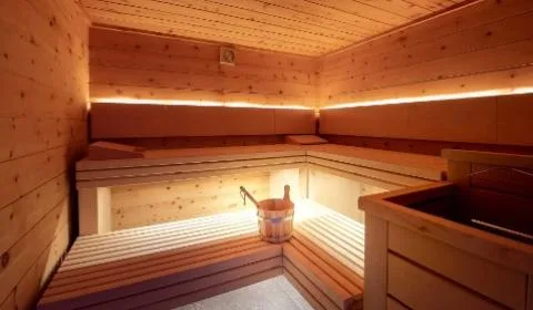Sauna en el spa Energetika.