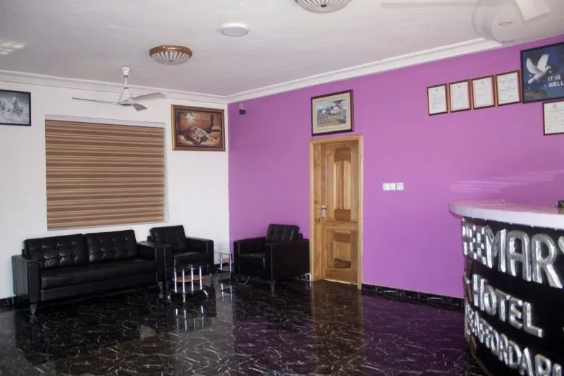 Recepción del hotel