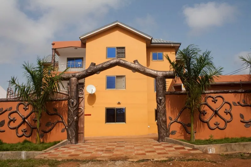 Entrada del hotel