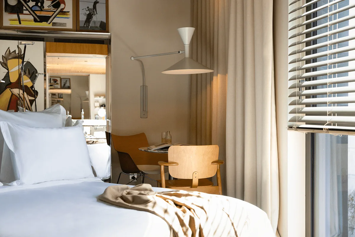 Connecting rooms at Villa M.