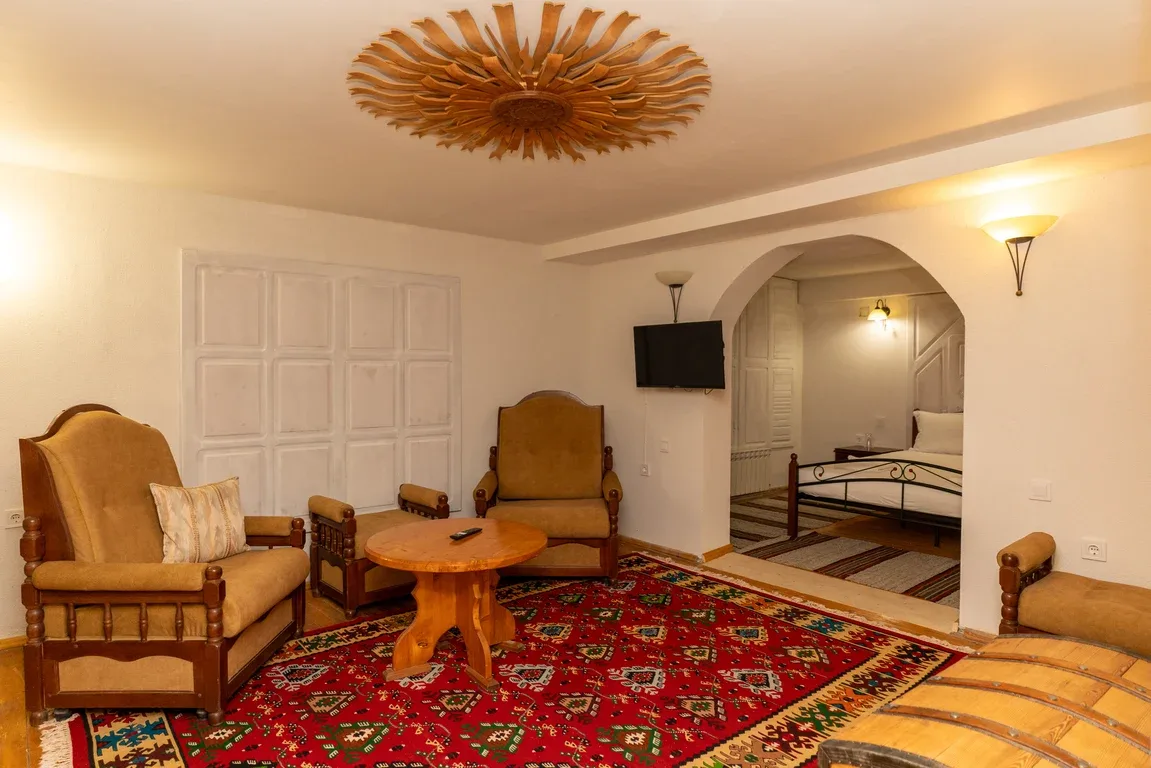 Interior de una casa antigua