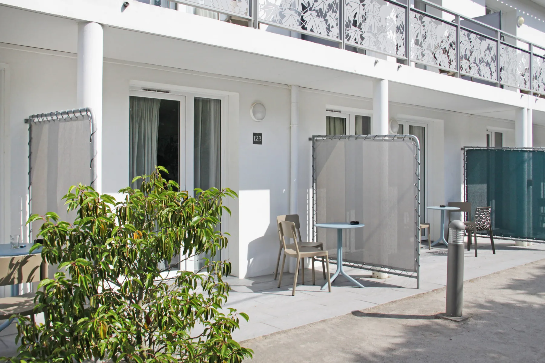 Terrasse de chambre