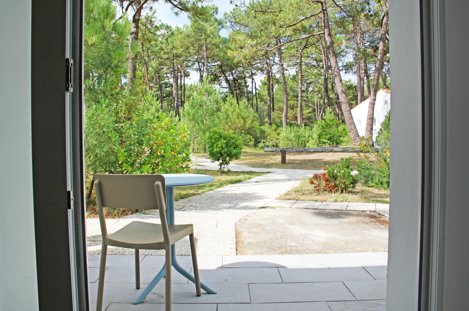 Terrasse de chambre