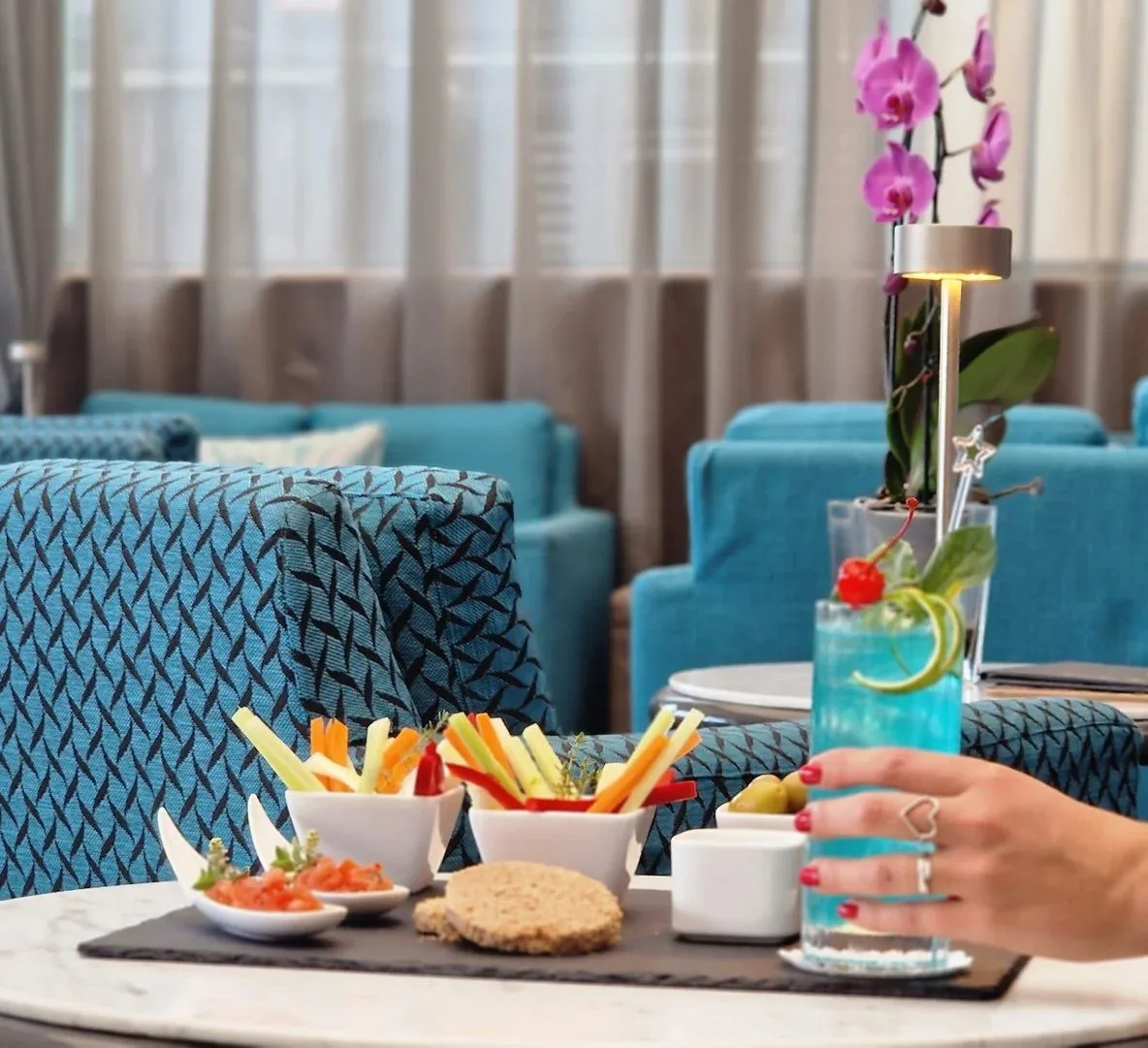Hotel bar area