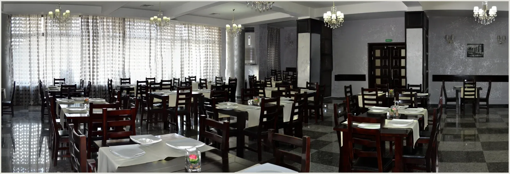 Panoramic view of Restaurant Unirea