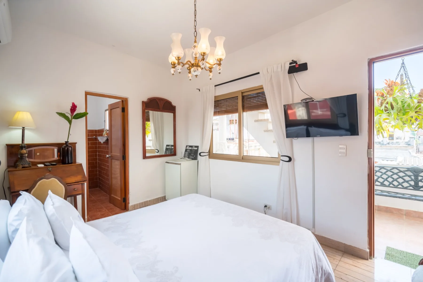 Hotel room or suite