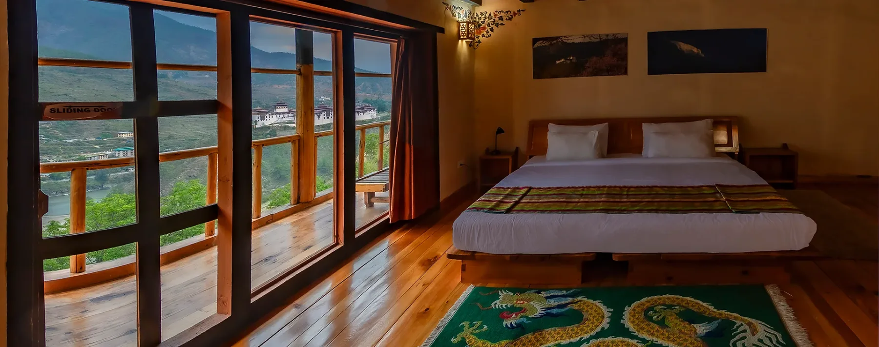 Wangdue Eco Lodge cottage exterior
