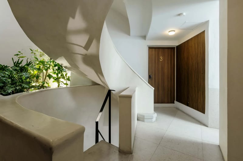 Contemporary building by Wynwood in Roma Norte