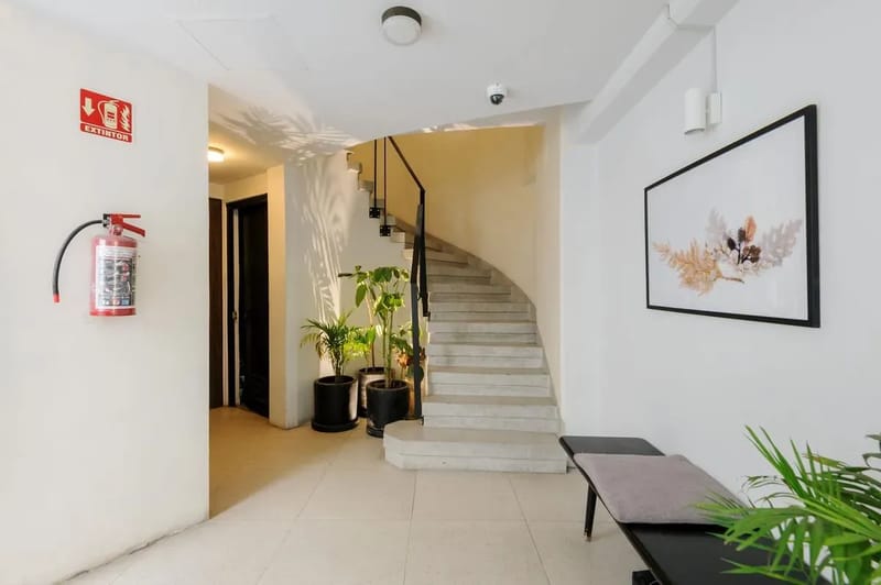 Contemporary building by Wynwood in Roma Norte