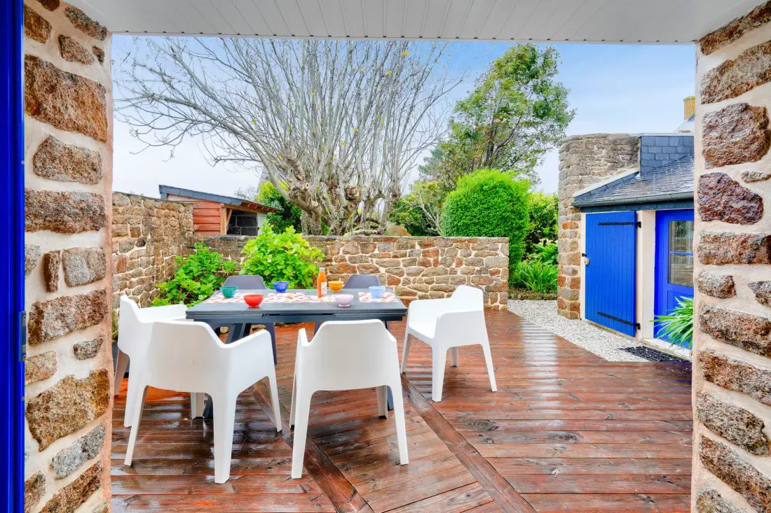 Casa en Penmarch con terraza y jardín