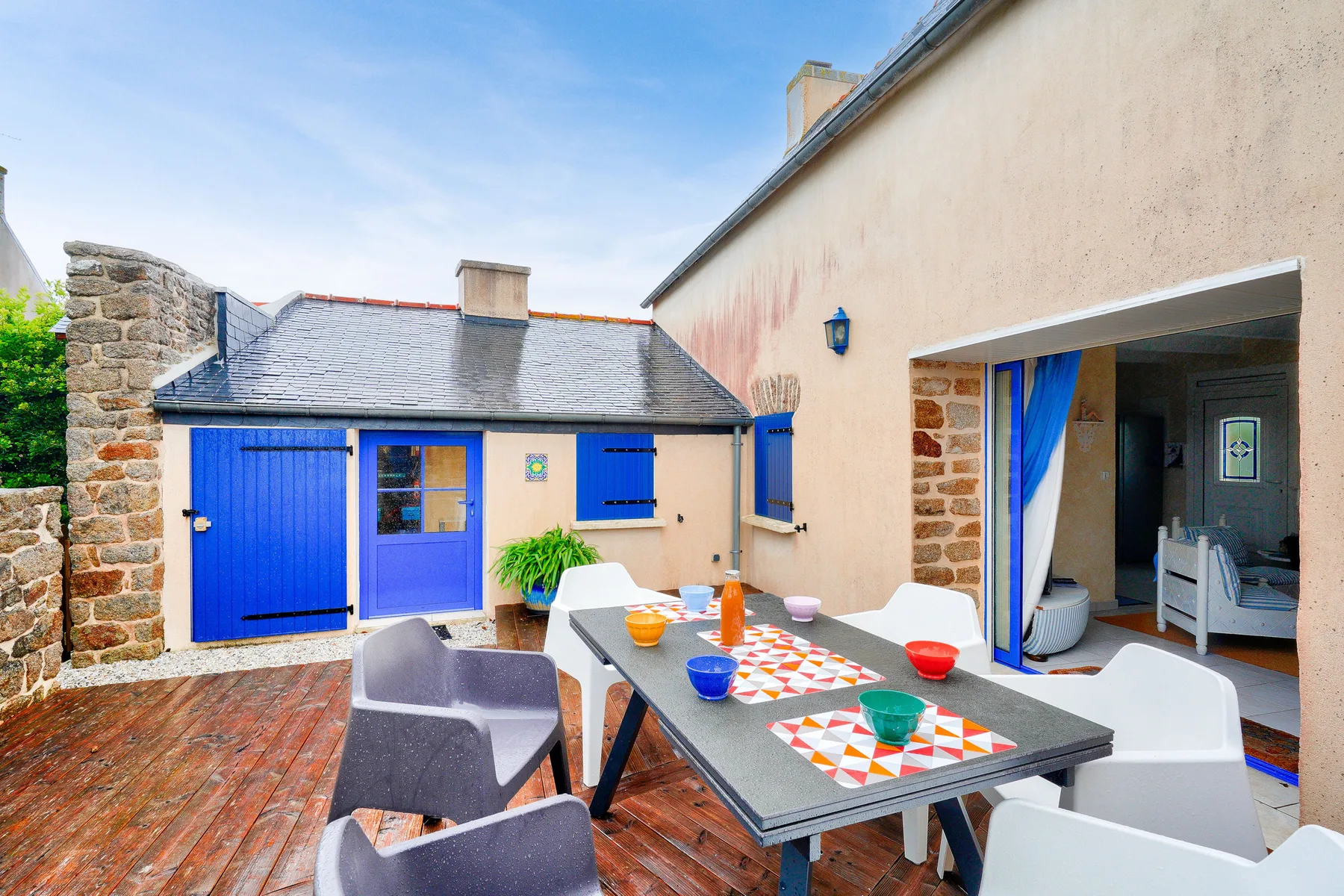House in Penmarch with terrace and garden