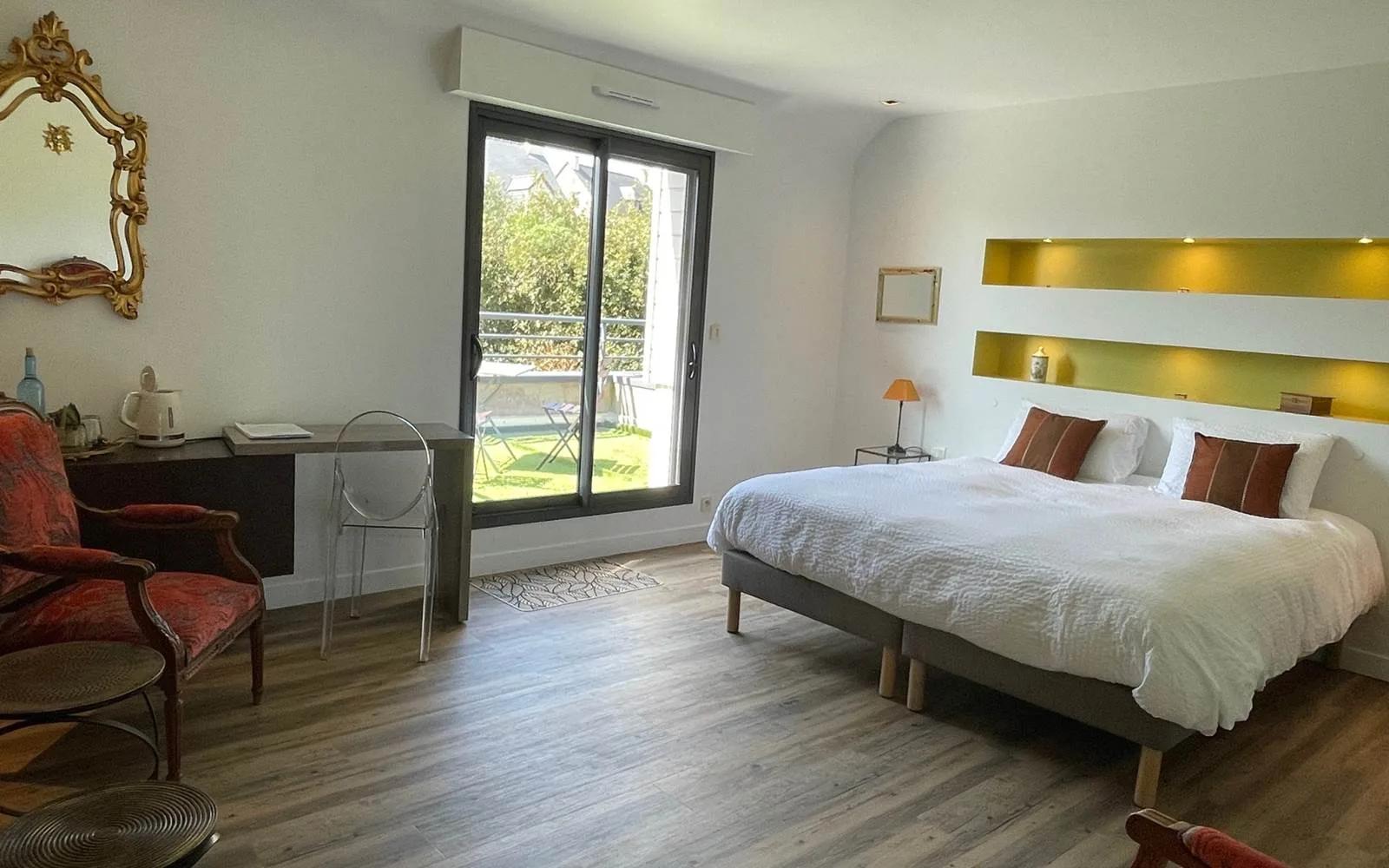 Interior de la villa