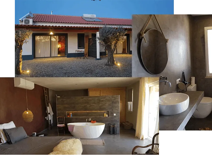 Vila Valmonte bed and breakfast collage