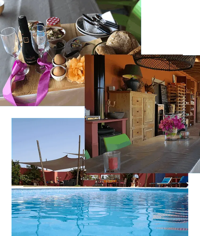 Vila Valmonte service collage