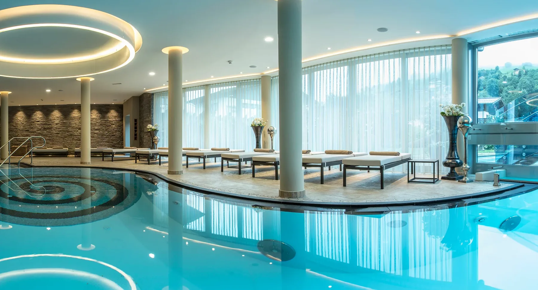 Piscina del Hotel Unterschwarzachhof