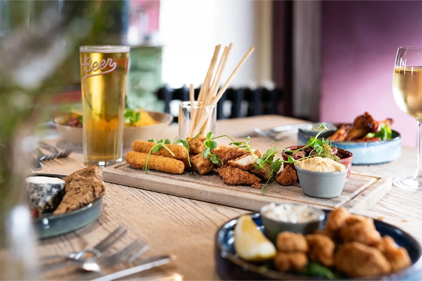 Food at The Drift Inn