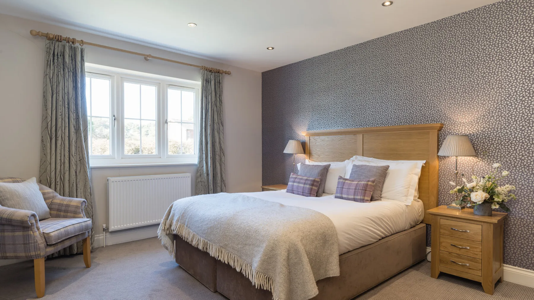 Beaulieu Hotel bedroom